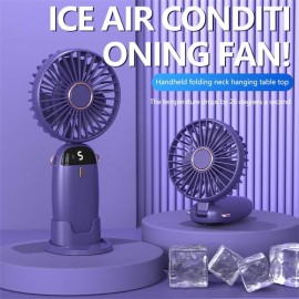 XBOSS N14 Portable Mini Handheld Fan Personal 2000mah Rechargeable White