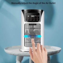 Amoi Portable Mini Air Cooler Fan Water Cooling Fan Air Conditioning For Home And Room Office