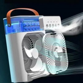 RoSH Portable Mini Air Cooler Fan Water Cooling Fan Air Conditioning For Home And Room Office