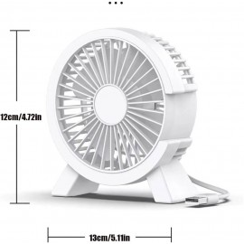 Portable Desktop Quiet Cooling Fan, Retro Small USB Desk Strong Wind Bedroom, 4 Blades Table Fan For Home or Office Use Portable Desktop Quiet Cooling Fan, Retro Small USB Desk Strong Wind Bedroom, 4 Blades Table Fan For Home or Office Use
