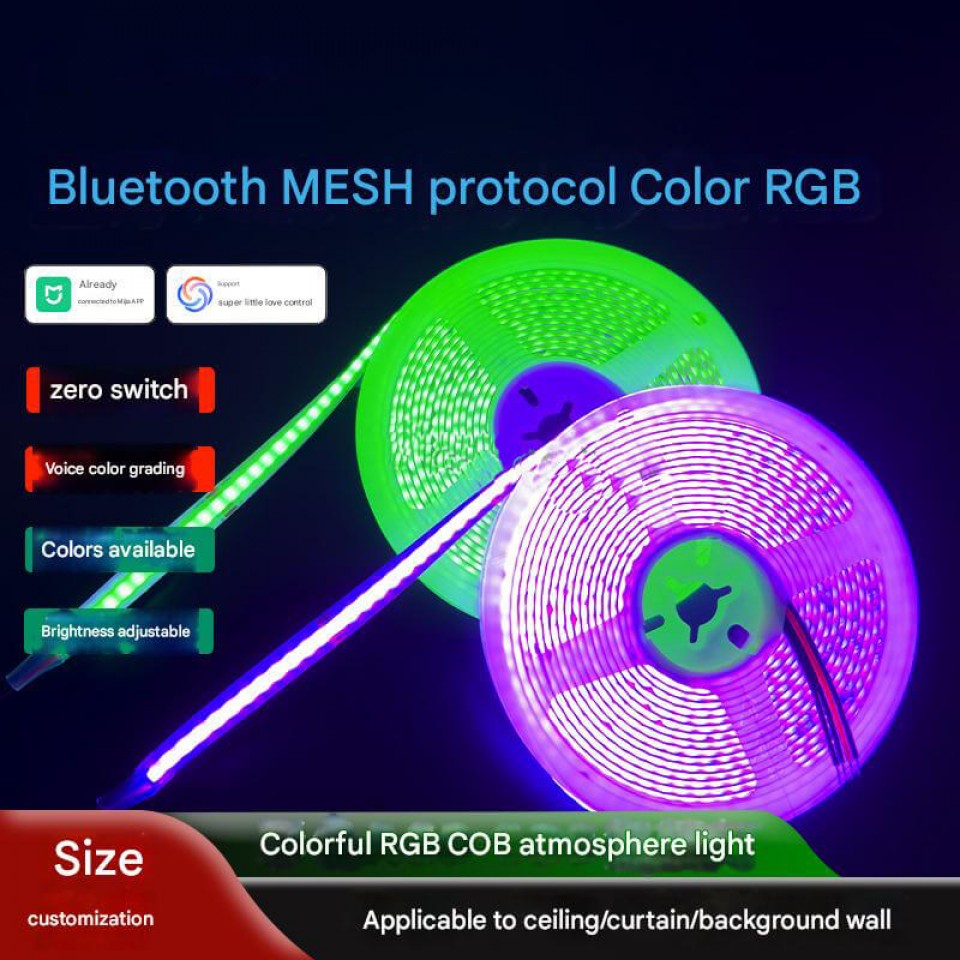 RGB COB LED Strip – Smart Lighting for Modern Interiors 10M