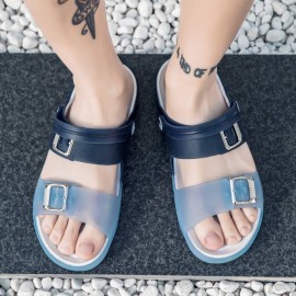 Men's Outdoor Comfortable and Breathable Sandals Summer Fashion Jelly Shoes