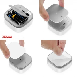 WiFi Motion Sensor for Tuya Smart Home Security, App Alerts, Wireless 2.4GHz Motion Detection Sensor