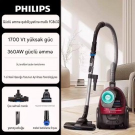 Philips FC8632 Vacuum Cleaner – 1700W Bagless Cyclone Vacuum