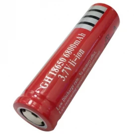 18650 battery 3.7V 6800mAh Li-ion Rechargeable Battery Flashlight batteries