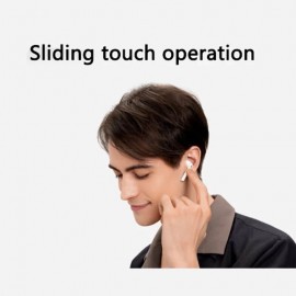 HUAWEI FreeBuds 4E - Wireless Bluetooth Open-fit Earphones with Hybrid Active Noise Cancellation, High-Resolution Sound Triple-Mic Earbuds, Long Battery Life