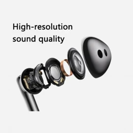 HUAWEI FreeBuds 4E - Wireless Bluetooth Open-fit Earphones with Hybrid Active Noise Cancellation, High-Resolution Sound Triple-Mic Earbuds, Long Battery Life