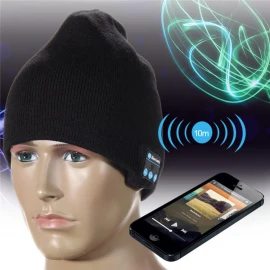Bluetooth Earphone Hat for iPhone for Samsung Android Phones Men Women Winter Outdoor Sport Bluetooth Stereo Music Hat Wireless