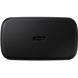 Samsung 45w charger +  Cable S21 S20 22 Ultra Super Fast Charging Adaptive USB C To Type C For Galaxy Note 20 10 + 5G A91 A80 (Black With Cable)