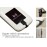 Universal Qi Wireless Charger Receiver Inductive Coil Receptor Module For Samsung LG Sony HTC Xiaomi Micro USB Android CellPhone