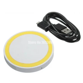 Ultra Thin Universal For QI Wireless Charging Charger Pad Mat USB DC 5V 1500mA for iPhone and Android