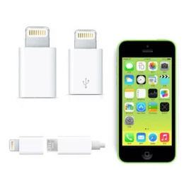Adapter for iPhone 6 and 5.5 '' iPhone 6 Plus Micro USB to 8 Pin Adapter