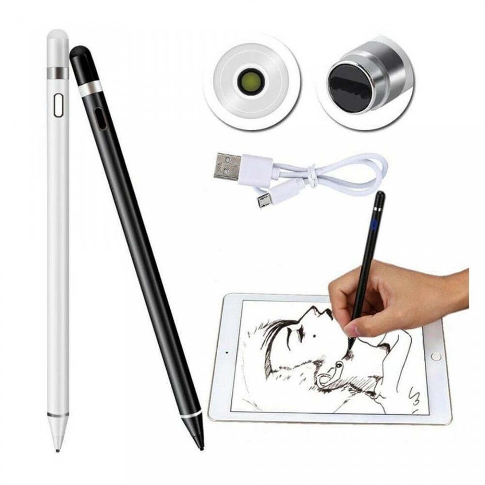 Capacitive Touch Screen Pen Drawing Stylus For iPad Android Tablet PC  Universal