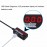 USB Power Meter USB Current Meter, Dual Bright LED Display for Concurrent Real-Time USB Current and Voltage Monitor
