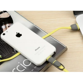 2 in 1 Sync Data Charger Cable for iPhone 5s 6 plus ipad 4 5 For Samsung S4 S5 S6 for Android
