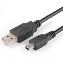 Mini 5 pin micro-usb type b to usb 2.0 cable Data Transfer Charging Line DVD Sync Radio Charger for MP3 MP4 MP5 Player