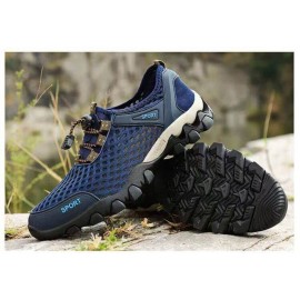 Men’s Summer Water Shoes Breathable Mesh Hiking & Running Outdoor Shoes