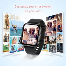Glory Fit Smart Watches for Android and Iphone Phone 1 69 Touch Screen Fitness Tracker