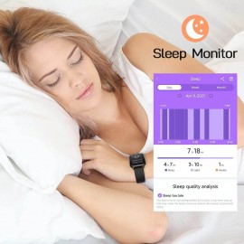 Glory Fit Smart Watches for Android and Iphone Phone 1 69 Touch Screen Fitness Tracker