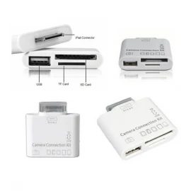 5in1 USB SD TF Card Reader Adapter fit for iPad 1 2 3
