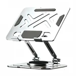 M-LID TabMax Large Metal Folding Tablet Stand — 720° Rotating, Height Adjustable