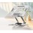 M-LID TabMax Large Metal Folding Tablet Stand — 720° Rotating, Height Adjustable