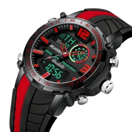 Watches for Men Digital Watch Sport Watch Men Sports Watches Fashion Dual display Men's Waterproof LED Senors Digital Watch