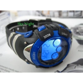 Boy Child 7 color Changable Light Funny Fashion Sport Digital Sport Wrist Watches Gift U2031