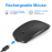 XBOSS X4 Ultra Thin 2.4GHz Wireless Mouse with Rechargeable Battery Optical with USB Adapter for Mac Windows Linux