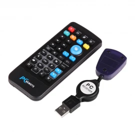 XBOSS X8 Wireless IR Remote Control for PC Fly Mouse Mini USB Controller Media Center with USB Receiver for Windows 7 8 10 XP Vista Android Tv Box Smart tv