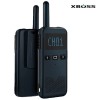 XBOSS M3 Walkie Talkie Long Range Distance 2 Pack 8000Mah 5-10km 8W High Power Intercom Outdoor Handheld Mini Walkie Talkie Rechargeable 15mm Thickness 