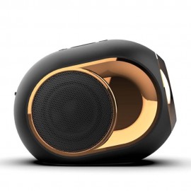 XBOSS X6 Portable Egg Bluetooth Speaker with HD Sound and Deep Bass, Built-in Mic for Phone, Tablet, TV and More