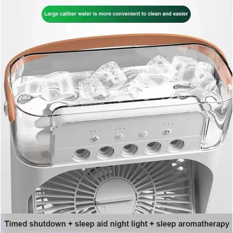 RoSH Portable Mini Air Cooler Fan Water Cooling Fan Air Conditioning ...