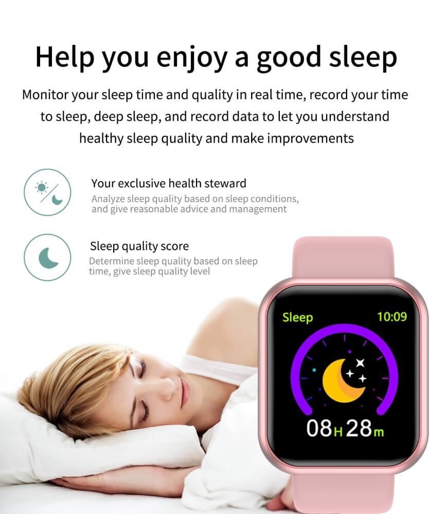 D20s Smart Watch D20 Fitpro APP Y68 IP67 Waterproof Bt Wireless Fitness  Tracker Sports Heart Rate Wristband for Ios Android - China Sports  Smartwatch and Watch price | Made-in-China.com